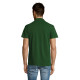 Męska ciemnozielona koszulka polo Summer PK11342 - Koszulka Męska ciemnozielona koszulka polo Summer PK11342
