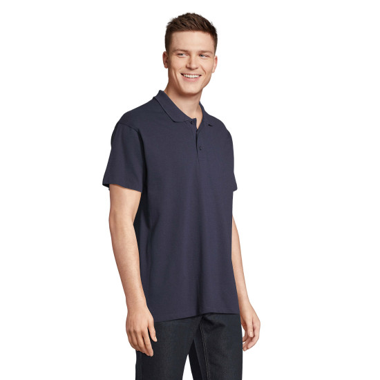 Vīriešu tumši zils polo krekliņš Summer PK11342 - T-krekls Vīriešu tumši zils polo krekliņš Summer PK11342