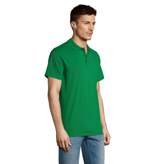 Vīriešu zaļš polo krekliņš Summer PK11342 - T-krekls Vīriešu zaļš polo krekliņš Summer PK11342