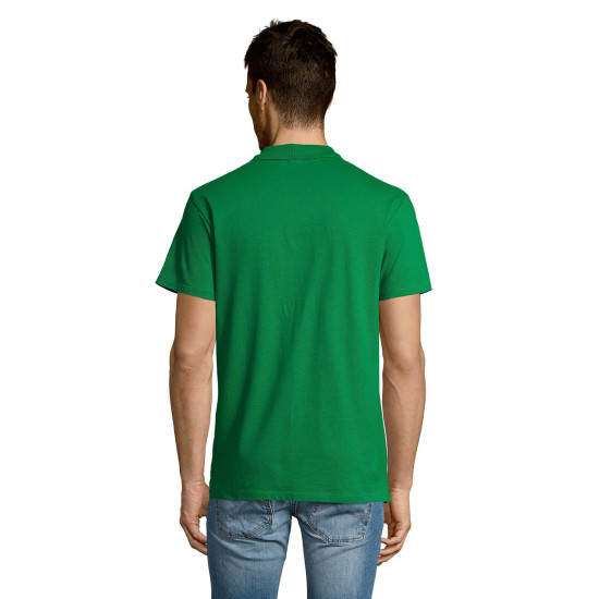 Vīriešu zaļš polo krekliņš Summer PK11342 - T-krekls Vīriešu zaļš polo krekliņš Summer PK11342