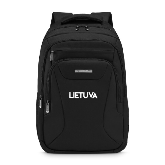 Melna mugursoma Lietuva ZG772 - Aksesuāri sievietēm Melna mugursoma Lietuva ZG772