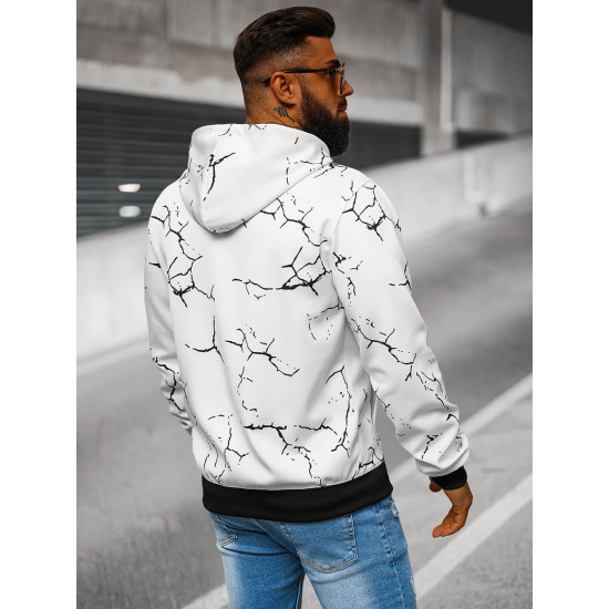 White jumper Alban JS/8B1181/1 - Men's Sweaters| Sweaters online White jumper Alban JS/8B1181/1