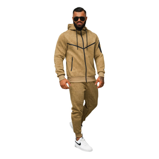 Brūns vīriešu uzvalks Augustin JS/27C6503/91 - Vīriešiem Brūns vīriešu uzvalks Augustin JS/27C6503/91 Premium