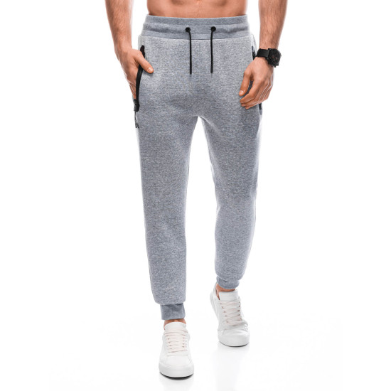 Casual grey trousers Gin EM-PASK-0102
