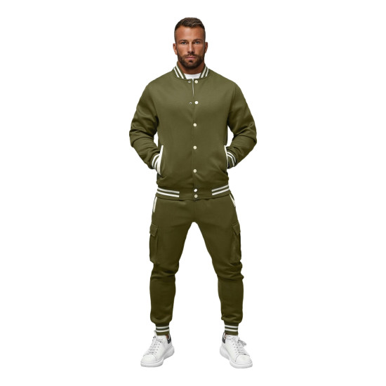 Haki krāsas vīriešu komplekts Styven JS/27C6505/29 - Rīcība Haki krāsas vīriešu komplekts Styven JS/27C6505/29 Premium