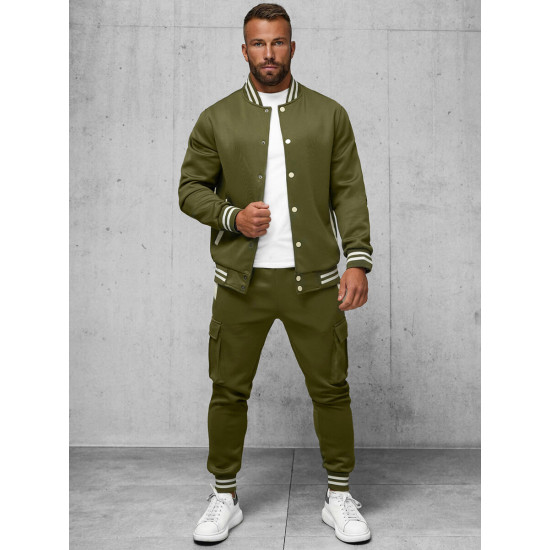 Haki krāsas vīriešu komplekts Styven JS/27C6505/29 - Rīcība Haki krāsas vīriešu komplekts Styven JS/27C6505/29 Premium