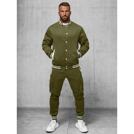 Haki krāsas vīriešu komplekts Styven JS/27C6505/29 - Rīcība Haki krāsas vīriešu komplekts Styven JS/27C6505/29 Premium