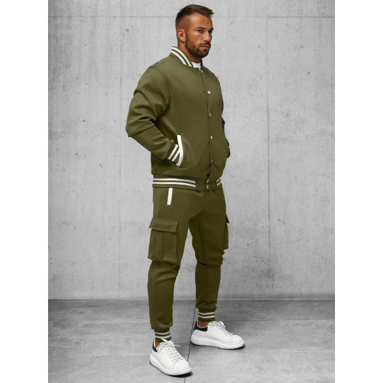 Haki krāsas vīriešu komplekts Styven JS/27C6505/29 - Rīcība Haki krāsas vīriešu komplekts Styven JS/27C6505/29 Premium