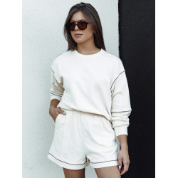 Sieviešu balts komplekts Megin Sieviešu balts komplekts Megin