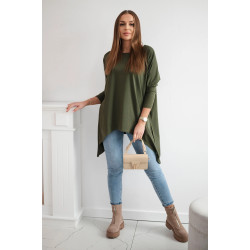 Sieviešu haki krāsas blūze Rosit Sieviešu haki krāsas blūze Rosit