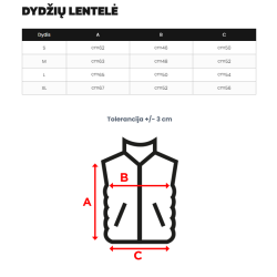 Sieviešu melna veste Nilla