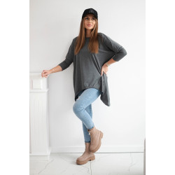 Sieviešu tumši pelēka blūze Rosit Sieviešu tumši pelēka blūze Rosit