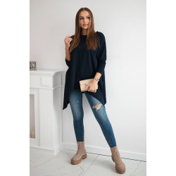 Sieviešu tumši zila blūze Rosit Sieviešu tumši zila blūze Rosit