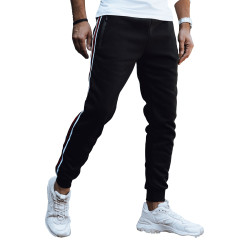 Vīriešu melnas ikdienas bikses Adam