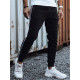 Męskie czarne spodnie casual Adam UX4424 - Spodnie Męskie czarne spodnie casual Adam UX4424