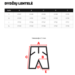 Sieviešu piparmētru īsās bikses Liam Sieviešu piparmētru īsās bikses Liam