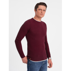 Vīriešu bordo džemperis Finn Vīriešu bordo džemperis Finn