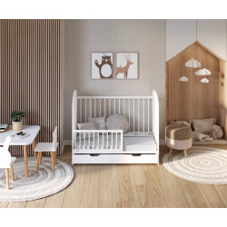 Bērnu putu matracis ar alvejas virsmām BRESSO 4KIDS 80X180