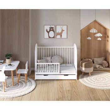 Bērnu putu matracis ar alvejas virsmām BRESSO 4KIDS 80X180