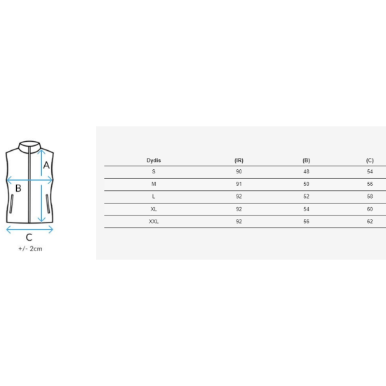 Ilga melna veste ar kapuci Far TY3748 - Sievietēm Ilga melna veste ar kapuci Far TY3748
