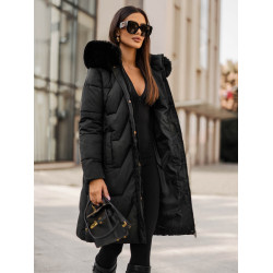 Gintax sieviešu ziemas jaka melnā krāsā Gintax sieviešu ziemas jaka melnā krāsā