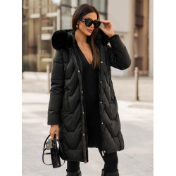 Gintax sieviešu ziemas jaka melnā krāsā Gintax sieviešu ziemas jaka melnā krāsā