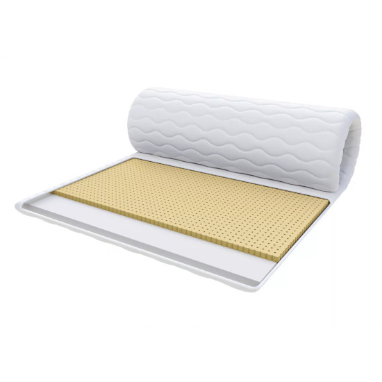 Hipoalerģisks matrača spilventiņš, piemērots alerģiskiem cilvēkiem LATEX MAX 140x200 LATEXMAX - Hipoalerģisks matrača spilventiņš, piemērots alerģiskiem cilvēkiem LATEX MAX 140x200 LATEXMAX