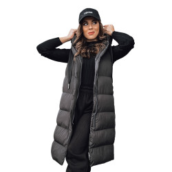 Ilga melna veste Neki