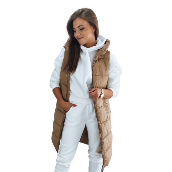 Kuker veste brūnā krāsā TY3158 - Rīcība Kuker veste brūnā krāsā TY3158