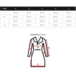 Sieviešu melns mētelis Stel