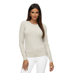 Sieviešu brūns džemperis Stel Sieviešu brūns džemperis Stel