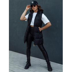 Sieviešu garā melnā veste Iva