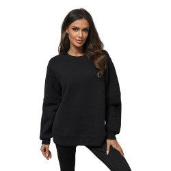 Sieviešu melns džemperis Edelin Sieviešu melns džemperis Edelin