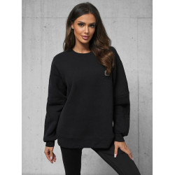 Sieviešu melns džemperis Edelin Sieviešu melns džemperis Edelin