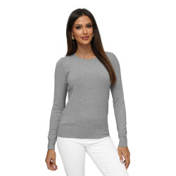 Sieviešu pelēks džemperis Stel Sieviešu pelēks džemperis Stel