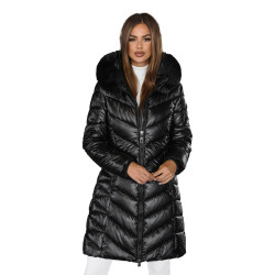 Sieviešu ziemas jaka Marisa melna Sieviešu ziemas jaka Marisa melna