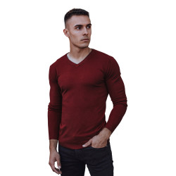 Vīriešu Bordo džemperis Henri Vīriešu Bordo džemperis Henri