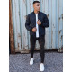 Men's dark blue jacket Route AK95 - Men's Jackets and Coats Men's dark blue jacket Route AK95