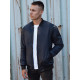 Men's dark blue jacket Route AK95 - Men's Jackets and Coats Men's dark blue jacket Route AK95