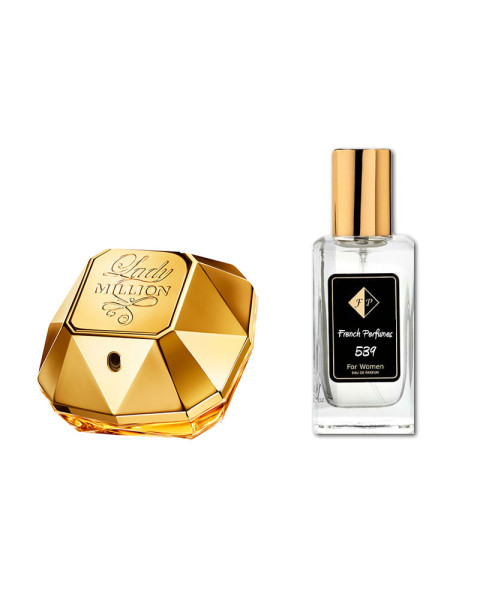 Smaržas Nr. 539, iedvesmotas no Paco Rabanne - Lady Million, 104 ml EDP