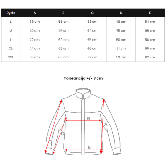 Men's black winter jacket Lorenzo JS/57M7503/392