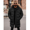 Vīriešu melna ziemas jaka Fred JS/25M9803/392