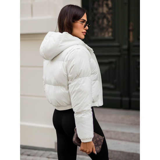 Balta ziemas jaka Jenner JS/5M3260/281 - Sievietēm Balta ziemas jaka Jenner JS/5M3260/281
