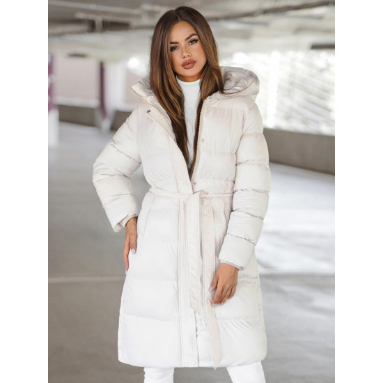 Balts ziemas mētelis Elin JS/5M3253/281Z - Rīcība Balts ziemas mētelis Elin JS/5M3253/281Z