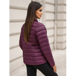 Bordo stepēta jaka Sofia