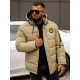 Men's brown winter jacket Lorenco JS/57M7503/62Z - Men's Jackets and Coats Men's brown winter jacket Lorenco JS/57M7503/62Z