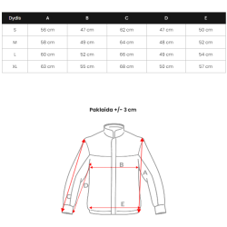 Zila stepēta jaka Sofia Zila stepēta jaka Sofia