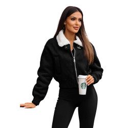 Melna žakete ar baltu kaliko Edīte Melna žakete ar baltu kaliko Edīte