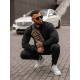 Black men's tracksuit Armin JS/68C10385/3Z - For men Black men's tracksuit Armin JS/68C10385/3Z