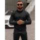 Black men's tracksuit Armin JS/68C10385/3Z - For men Black men's tracksuit Armin JS/68C10385/3Z
